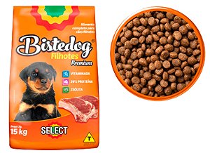 Bistedog Filhotes Premium Sabor: Carne