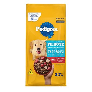 Pedigree Filhote Sabor carne, frango e cereais 900g