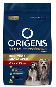 Origens Raças Específicas Shih Tzu e Lhasa Apso Adultos