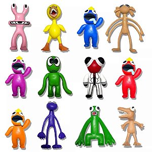 Kit 7 Personagens Rainbow Friends