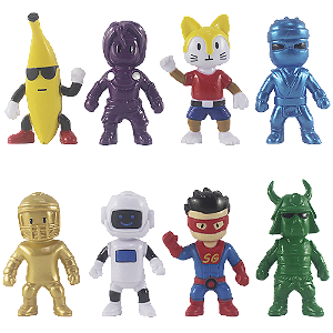 8 Bonecos Rainbow Friends E Doors Roblox Funko Pop Jogo