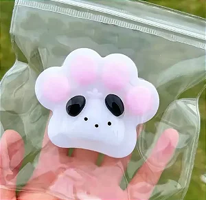 Brinquedo Taba Squishy Pata Com Cachorrinho Anti Stress