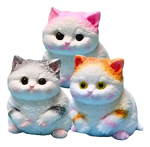 Taba Squish Gatinho Grande Viral De Apertar Lançamento Luxo - UNIDADE!