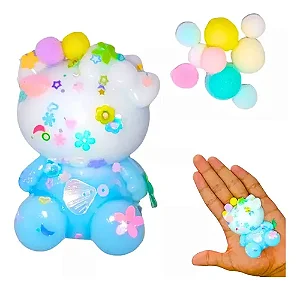Taba Squishy Relaxante Fidget Toys Hello Kitty Cor Aleatória
