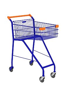 CARRINHO DE COMPRAS ERGONÔMICO 70L