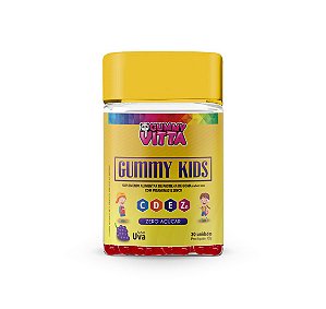 Gummys Kids  • 30unidades  • 3,5g  • Sabor uva