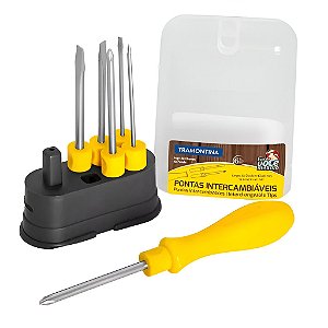 JOGO DE CHAVE FENDA/PHILIPS TRAMONTINA 6 PEÇAS