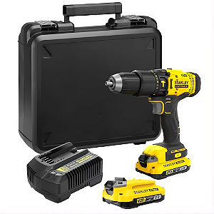 Parafusadeira/Furadeira de Impacto Stanley 20V Max c/ Maleta