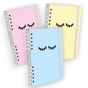 Kit 3 Cadernos de Anotações - Dreams