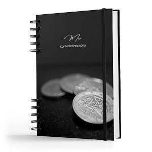 Caderno Meu Controle Financeiro - Contas Organizadas