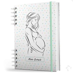 Planner Da Gestante - Diário Da Minha Gestação - Capa Colors