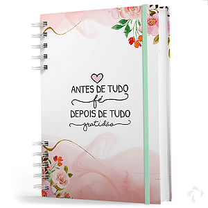 Caderno De Anotações -200 Pg- Coleção Floral - Antes de tudo