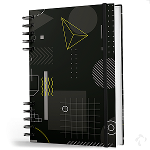 Caderno De Anotações -200 Pg- Coleção Geo - Elementos