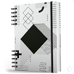 Caderno De Anotações - 200 Pag - Coleção Geo - Basic