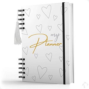 Agenda Planner Semanal E Mensal - My Planner - White