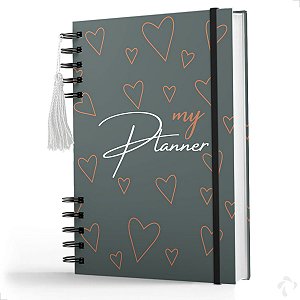 Agenda Planner Semanal E Mensal - My Planner - Green