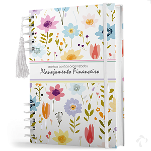 Caderno Para Controle Financeiro Pessoal Com Capa Dura - Não Datado