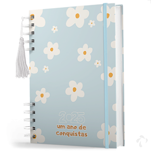 Agenda Organização Pessoal Capa Dura Ano De Conquistas