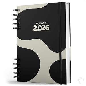 Agenda 2026 Capa Dura Organização Pessoal Completa Essence
