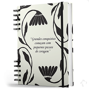 Agenda Planner Visão Semanal Capa Dura Grandes Conquistas