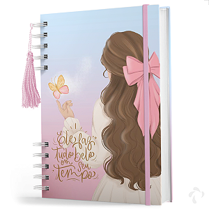 Agenda Planner Visão Semanal e Mensal Capa Dura Seu Tempo