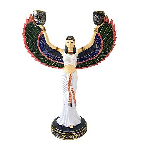 Castiçal Ísis - Deusa do Egito
