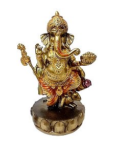 Ganesha Dourado 20cm