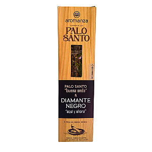 Incenso Aromanza Palo Santo Buena Onda, Diamante Negro