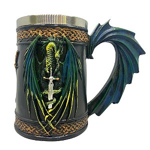 Caneca Dragão Verde