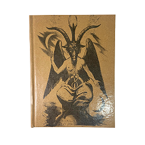 Mini Grimório - Baphomet Sentado