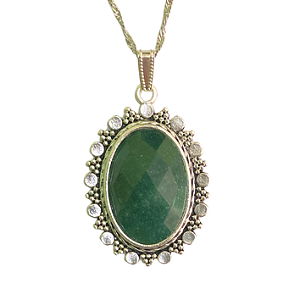 Colar em Cristal - Espelho da Deusa