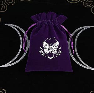 Saquinho de Veludo - Mariposa