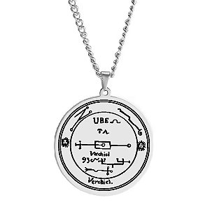 Pingente Selo do Anjo Verchiel – Proteção, Luz e Autoestima