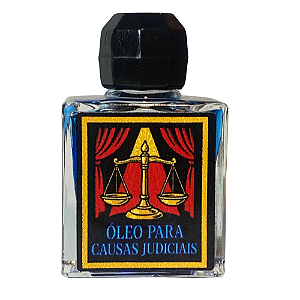 Óleo Causas Judiciais - Hoodoo Óleos Mágicos