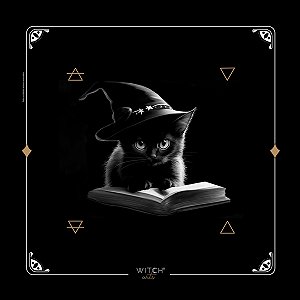 Mandala Gato Preto Bruxo