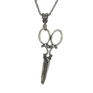 Colar Tesoura da Bruxa