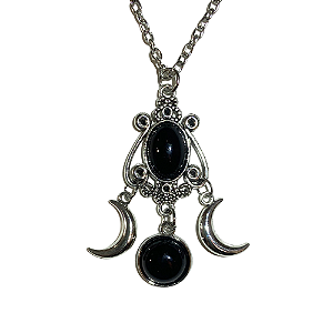 Colar Triluna Bruxa