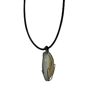 Colar Citrino em Envolto Orgânico