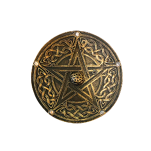 Incensário Wicca com Strass