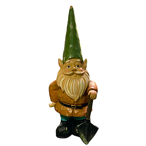 Gnomo de Jardim com Pá
