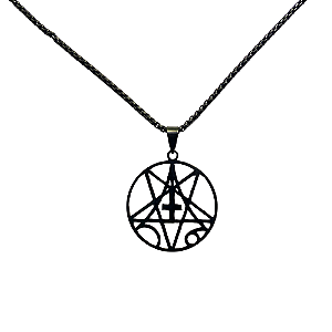 Colar Morbid Angel – Símbolo de Ocultismo