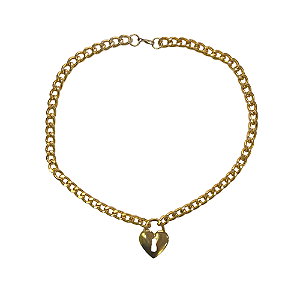 Choker Coração Trancado - Autoproteção Emocional