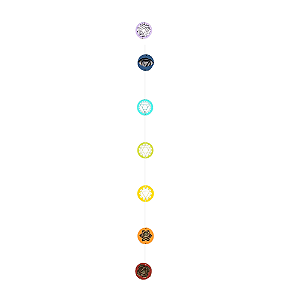 Móbile Energético dos Chakras