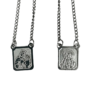 Escapulário Jesus e Sagrada Família