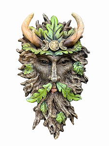 Green Man Chifres Homem Verde - Guardião das Florestas