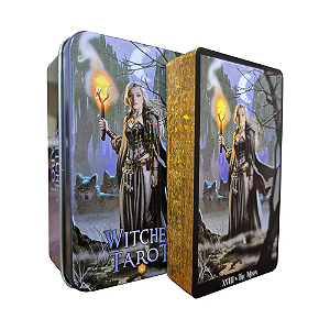 Witches Tarot Borda Roxa Caixa