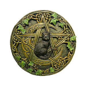 Quadro de Parede - Gato da Bruxa