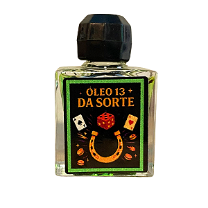 Óleo 13 da Sorte - Hoodoo Óleos Mágicos