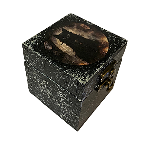 Caixa de Espelho Gato da Bruxa