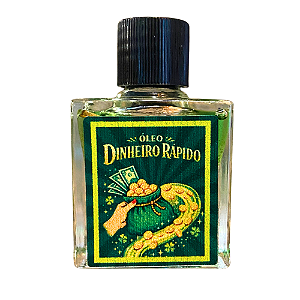 Óleo Dinheiro Rápido - Hoodoo Óleos Mágicos